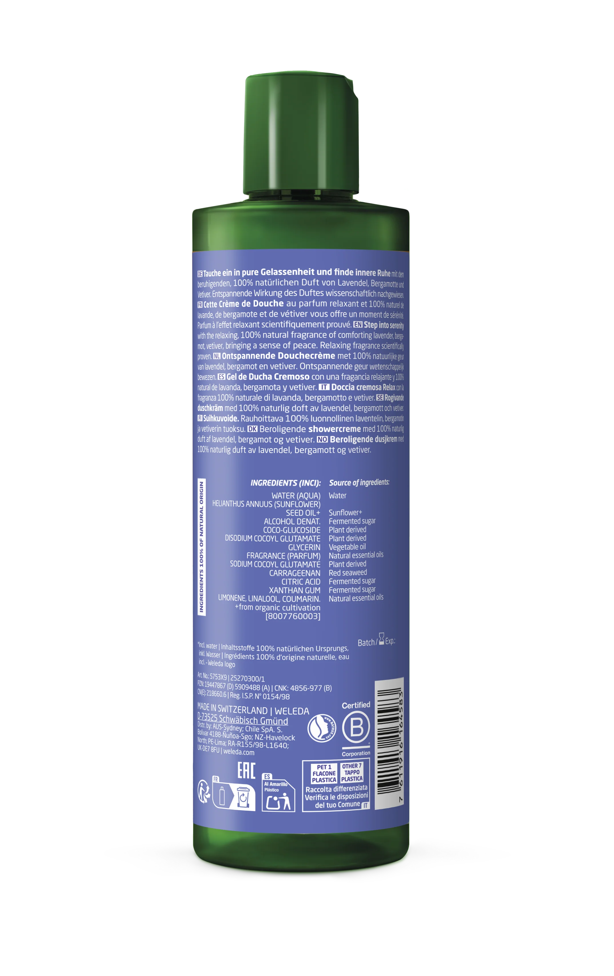 Gel de Ducha Cremoso Lavanda · Weleda · 400 ml - Image 2