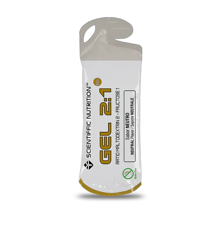 Gel Energético 2:1 Sabor Neutro · Scientiffic Nutrition · 60 gramos