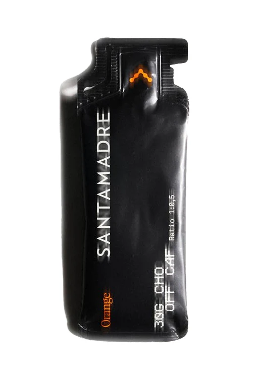Gel Energético 30CHO OFF CAF: Sabor Naranja · Santa Madre · 50 ml