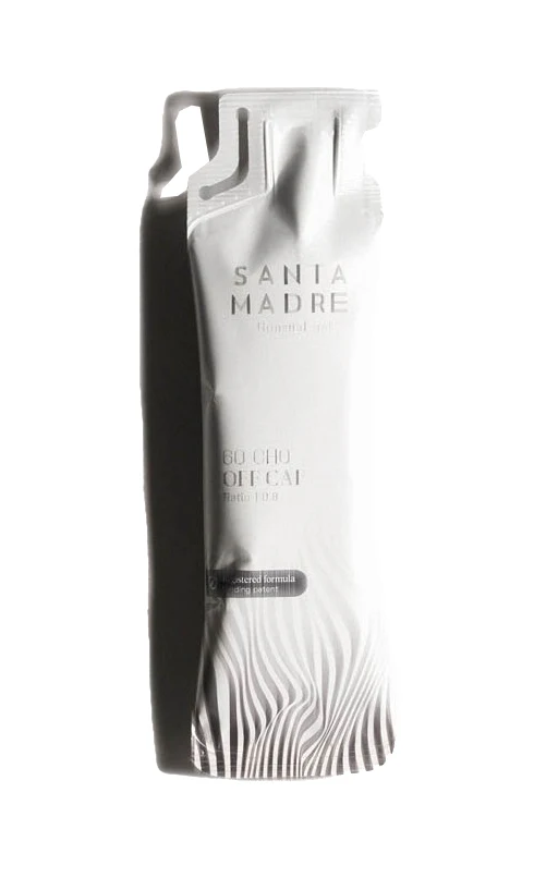 Gel Energético Unusual 60CHO OFF CAF: Sabor Neutral-Lemon · Santa Madre · 100 gramos