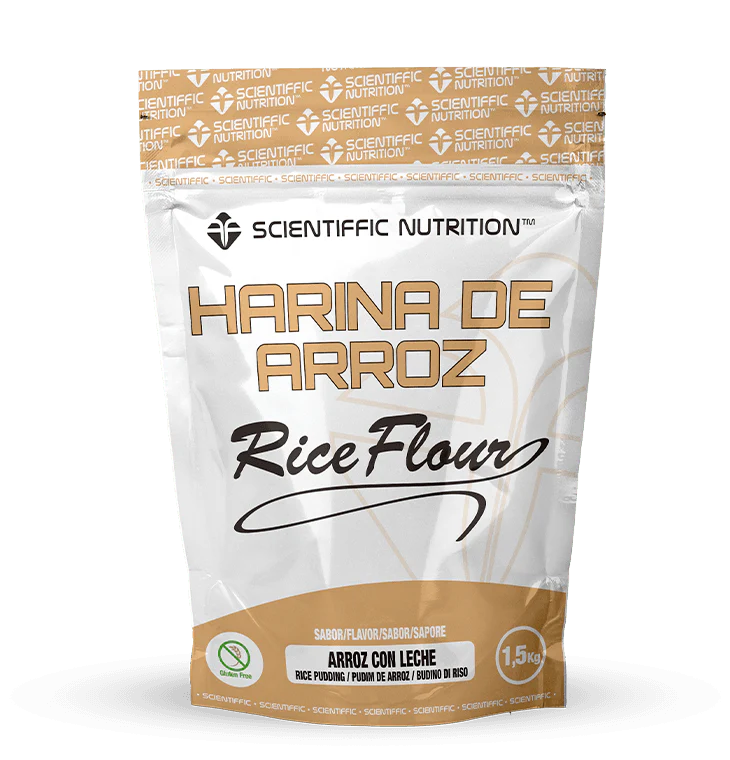 Harina de Arroz: Sabor Arroz con Leche · Scientiffic Nutrition · 1,5 kg