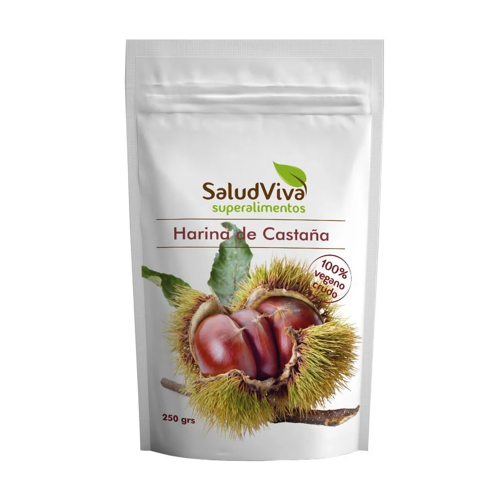 Harina de Castaña · Salud Viva · 250 gramos