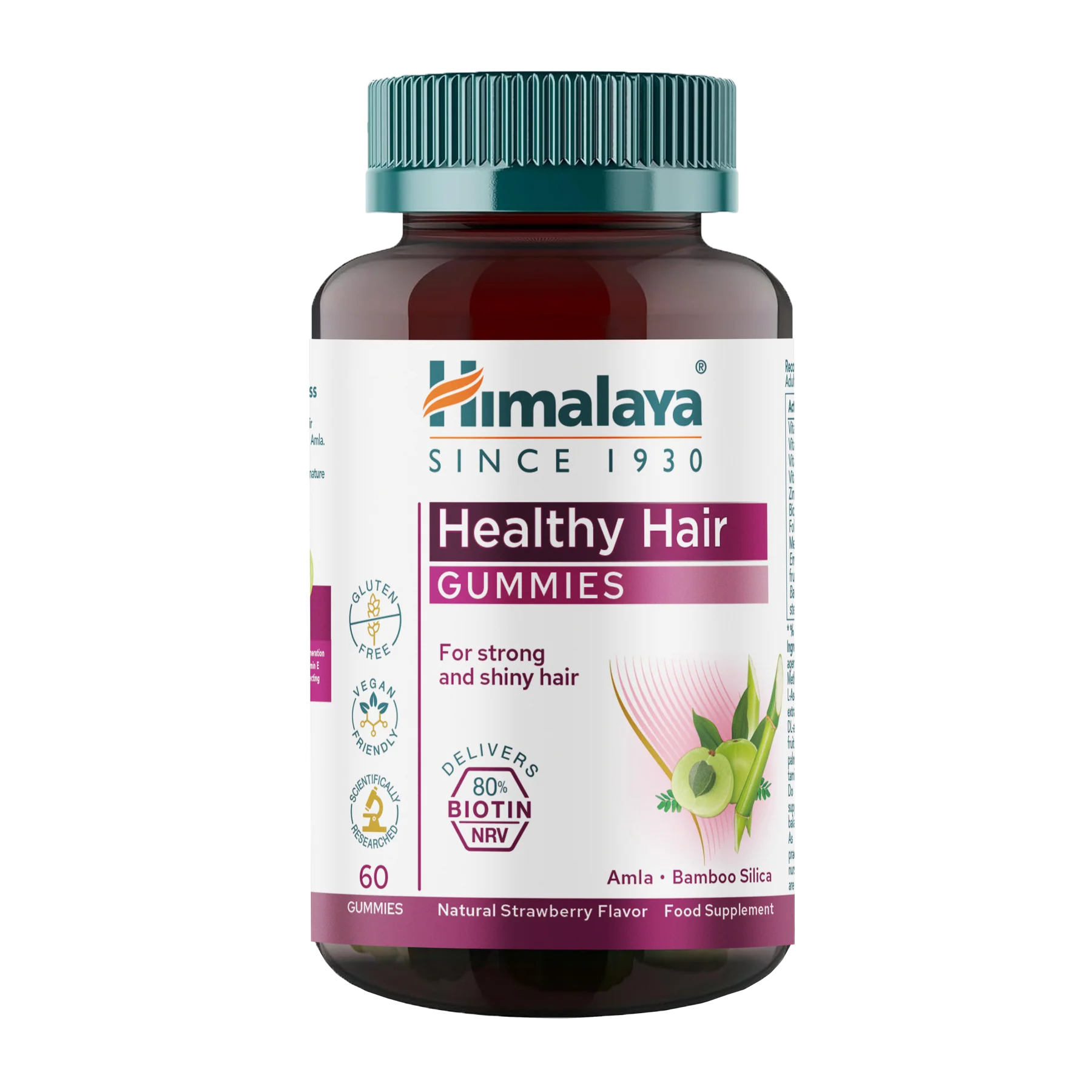 Healthy Hair · Himalaya · 60 gummies