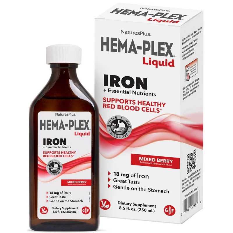 Hema Plex Liquid · Nature's Plus · 250 ml