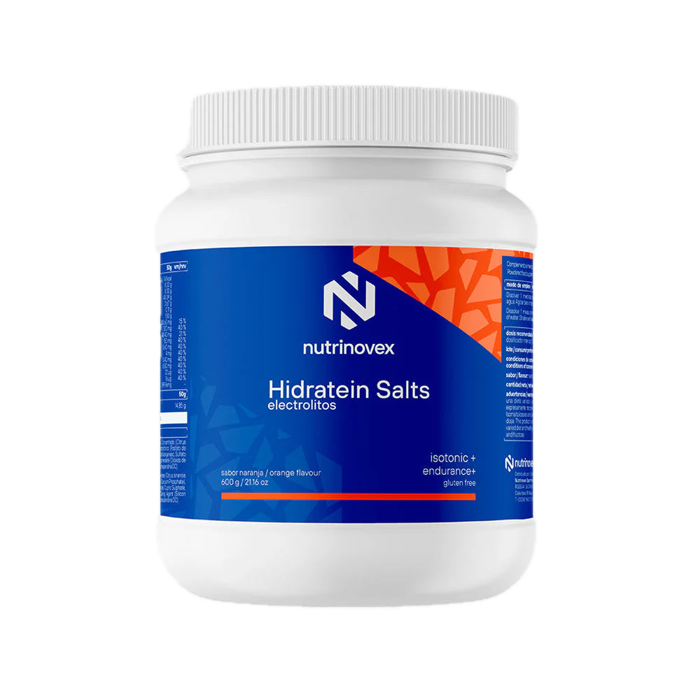 Hidratein Salts: Sabor Naranja · Nutrinovex · 600 gramos
