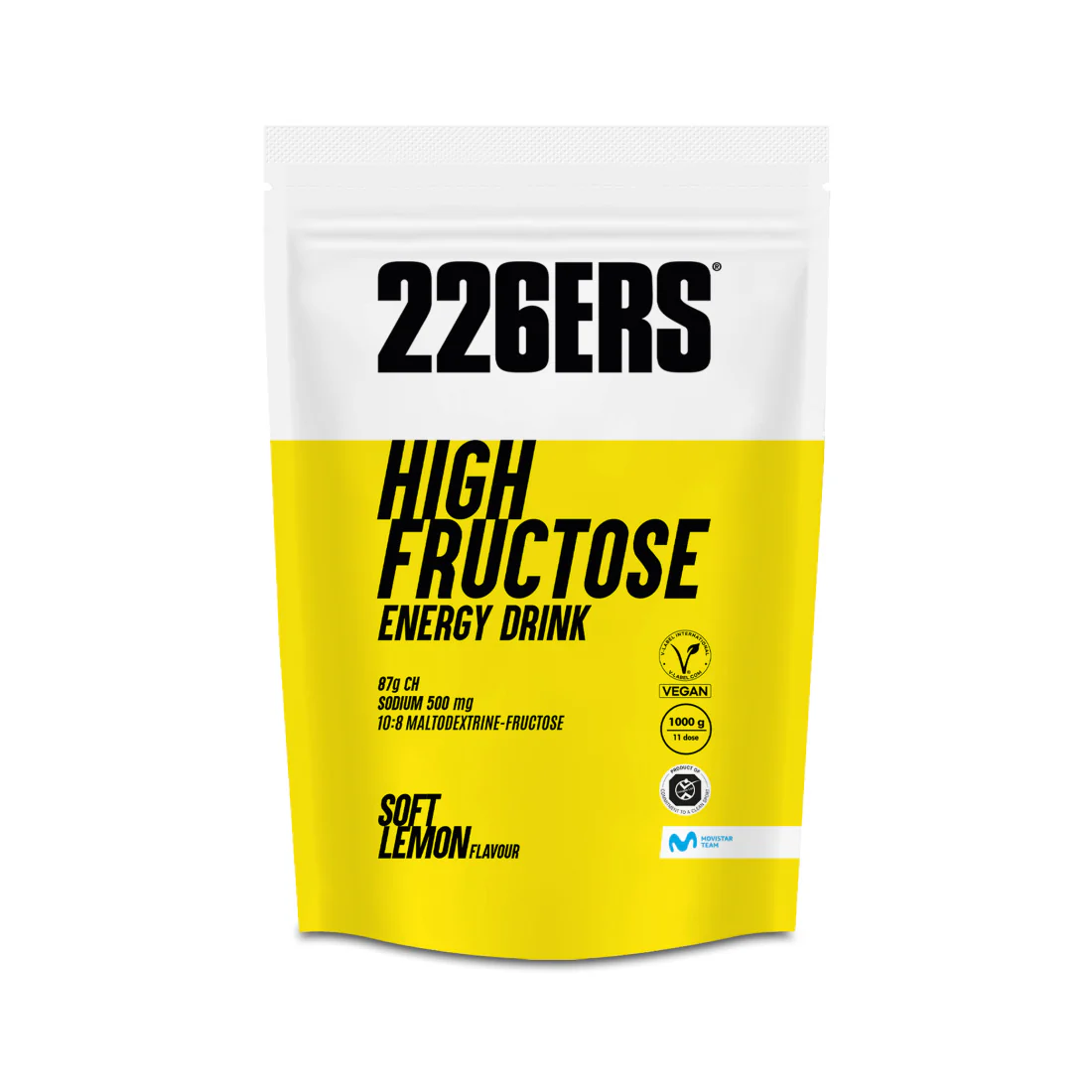 High Fructose Energy Drink: Sabor Limón Suave · 226ERS · 1 kg