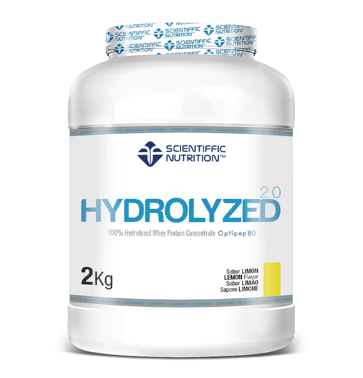 Hydrolyzed 2.0 Whey Protein: Sabor Limón · Scientiffic Nutrition · 2 kg
