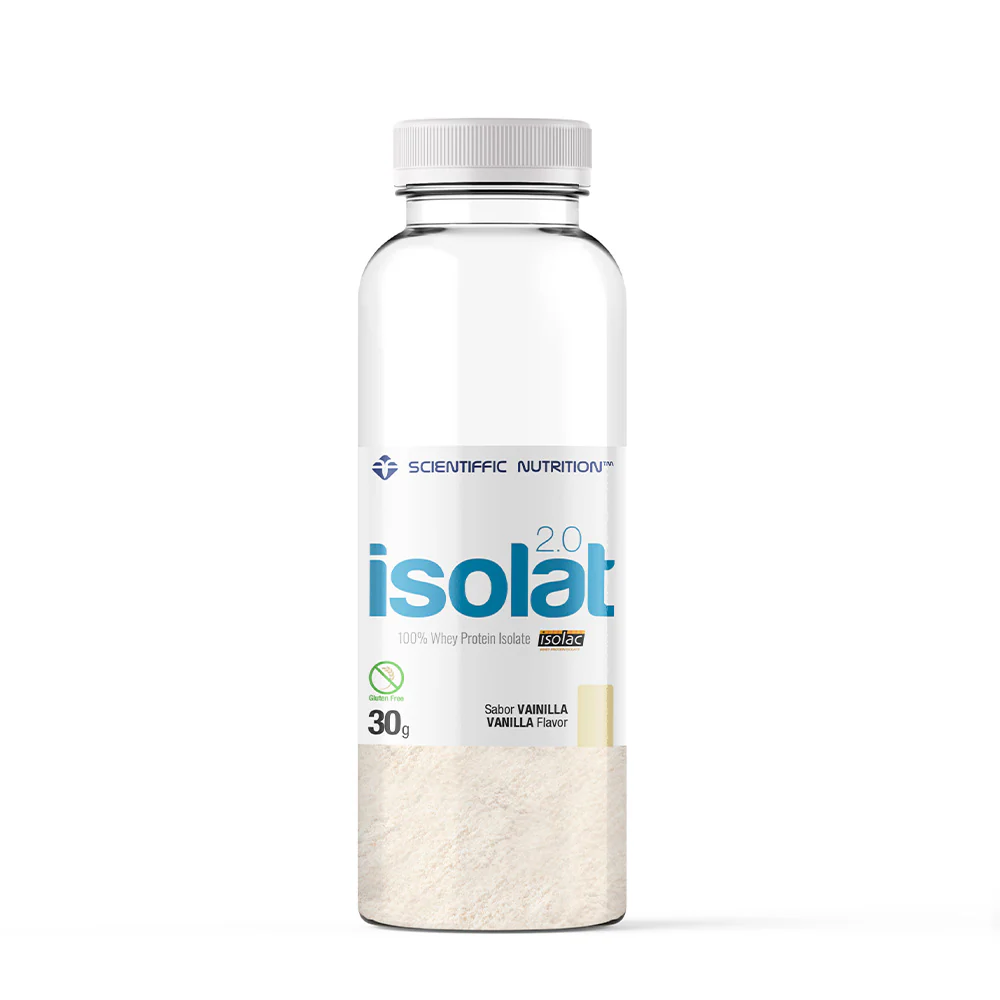 Isolat 2.0 Whey Protein: Sabor Vainilla · Scientiffic Nutrition · 30 gramos