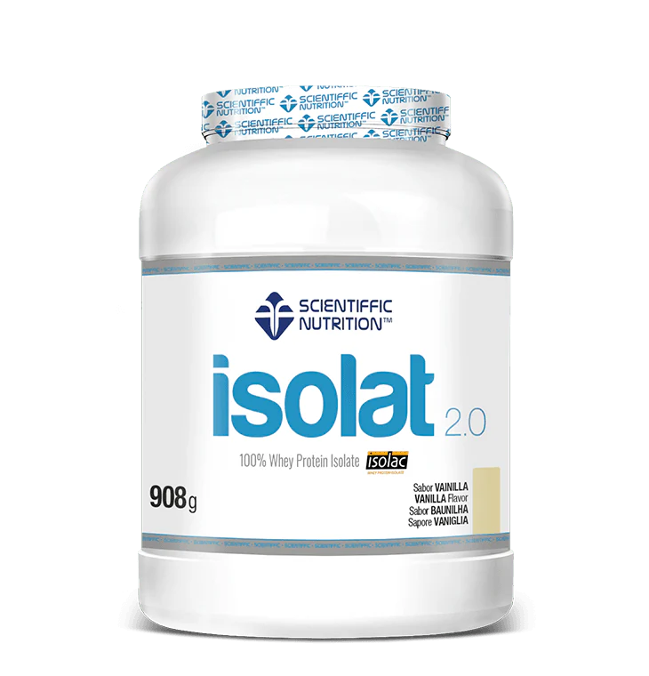 Isolat 2.0 Whey Protein: Sabor Vainilla · Scientiffic Nutrition · 908 gramos