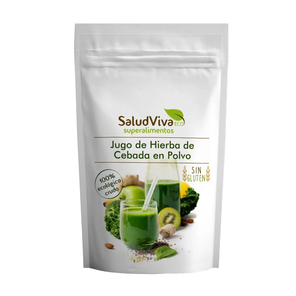 Jugo de Hierba de Cebada Eco · Salud Viva · 100 gramos