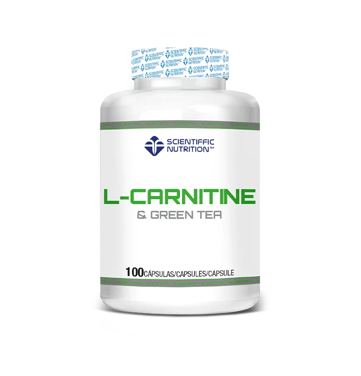 L-Carnitina y Té Verde · Scientiffic Nutrition · 100 cápsulas