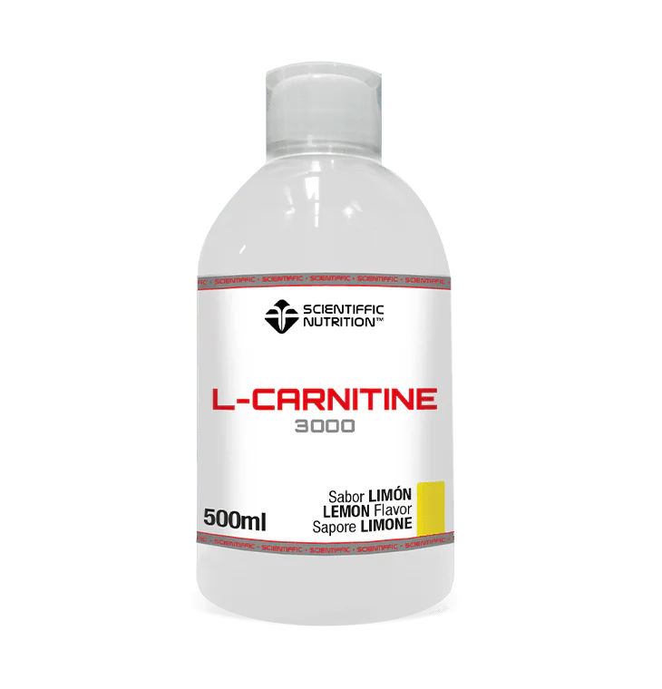 L-Carnitine 3000 mg: Sabor Limón · Scientiffic Nutrition · 500 ml