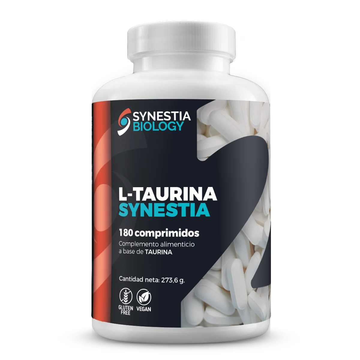 L-Taurina · Synestia Biology · 180 cápsulas