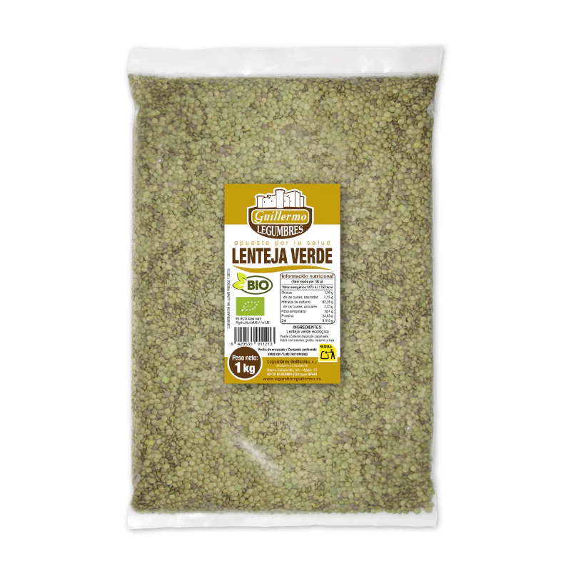 Lenteja Verde Bio · Guillermo · 1 kg
