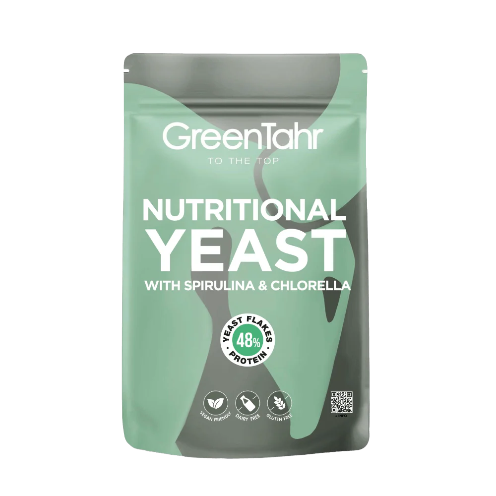Levadura Nutricional con Espirulina y Chlorella · Green Tahr · 500 gramos