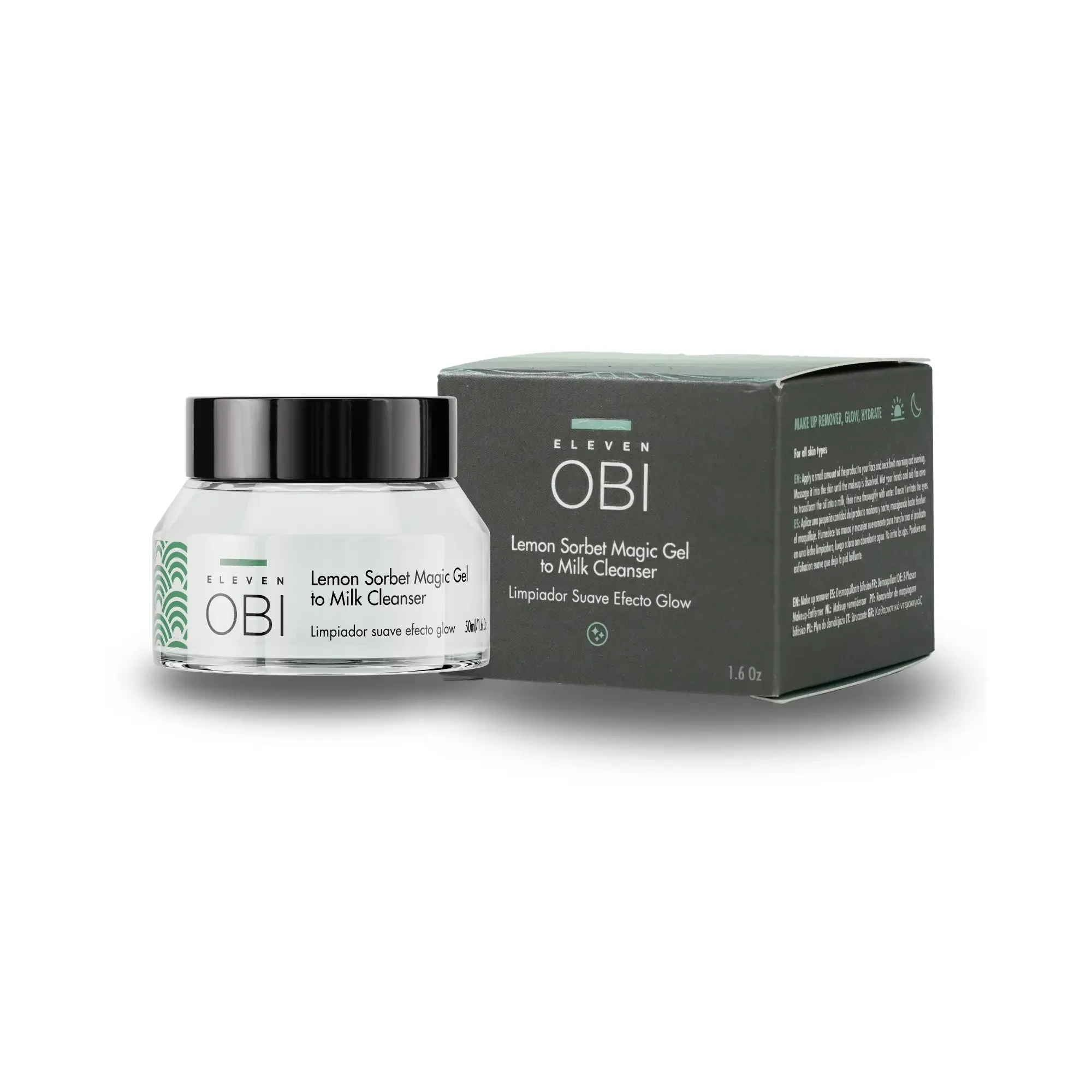 Limpiador Suave Efecto Glow · Eleven OBI · 50 ml
