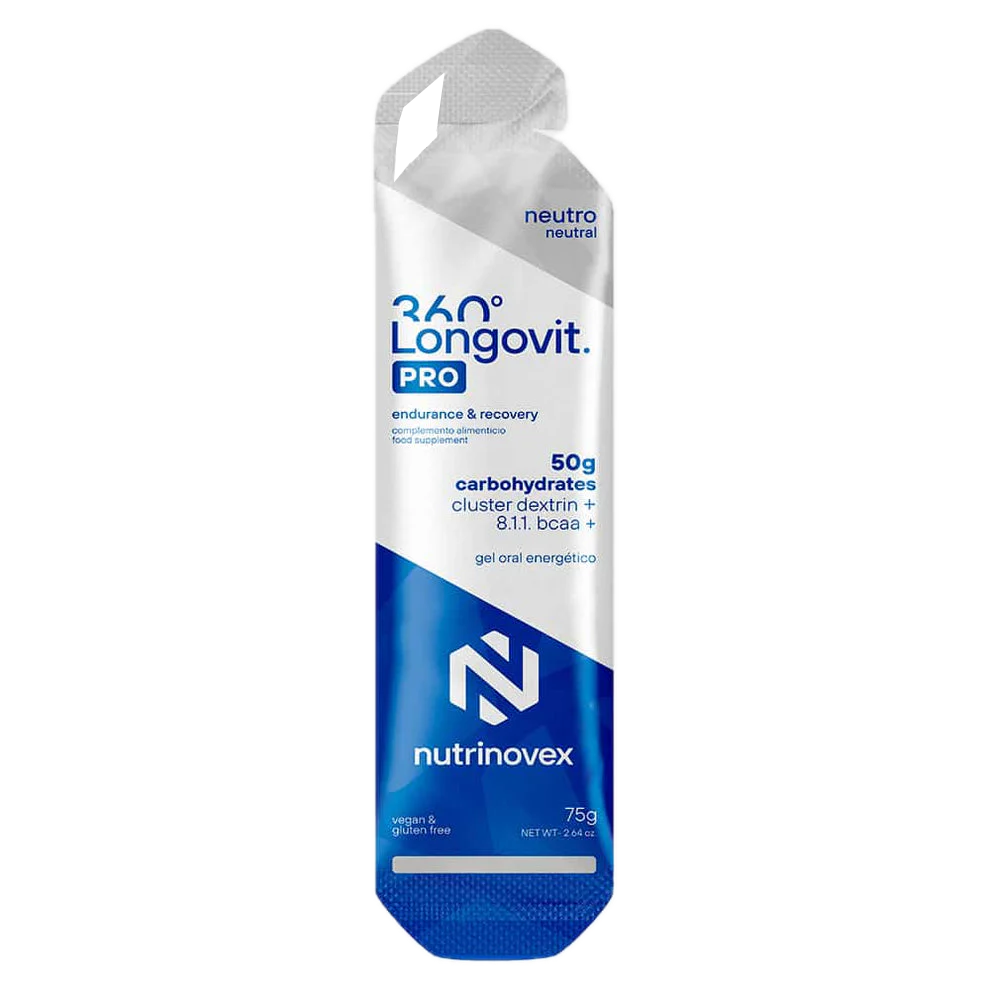 Longovit 360 Gel PRO: Sabor Neutro · Nutrinovex · 75 gramos