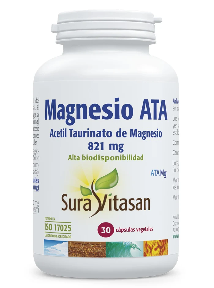 Magnesio ATA · Sura Vitasan · 30 cápsulas