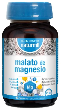 Malato de Magnesio · Naturmil · 90 comprimidos