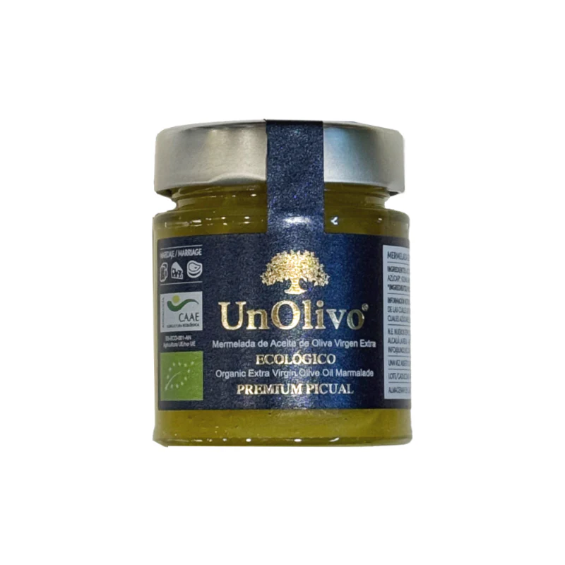 Mermelada de Aceite de Oliva Virgen Extra Ecológico · UnOlivo · 150 gramos
