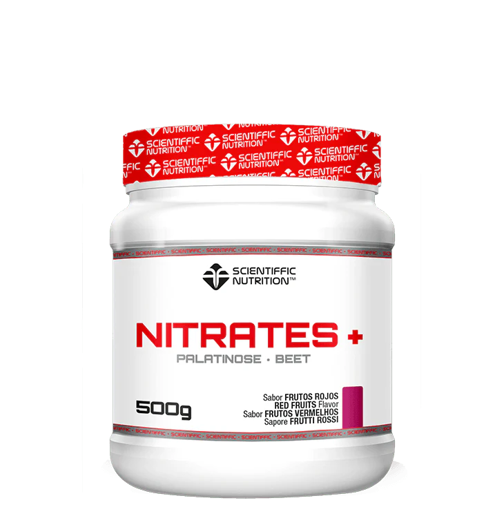 Nitrates+ Sabor Frutos Rojos · Scientiffic Nutrition · 500 gramos
