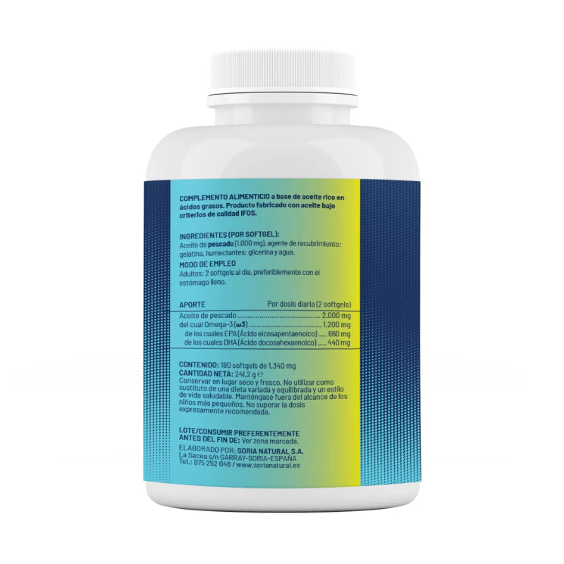 Omega 3 · Soria Natural · 180 perlas - Image 2