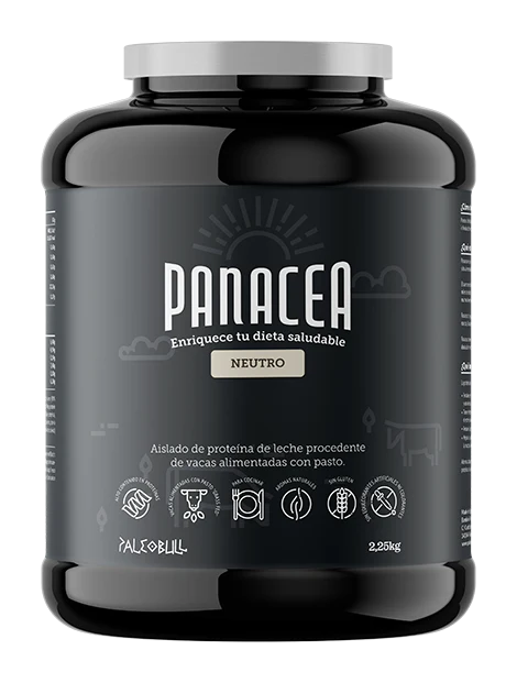 Panacea: Aislado de Proteína de Suero - Sabor Neutro · Paleobull · 2,25 kg
