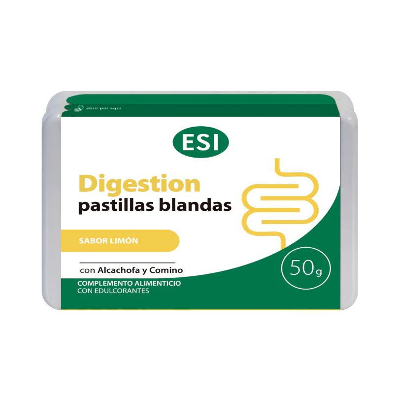 Pastillas Blandas Digestion · ESI · 50 gramos