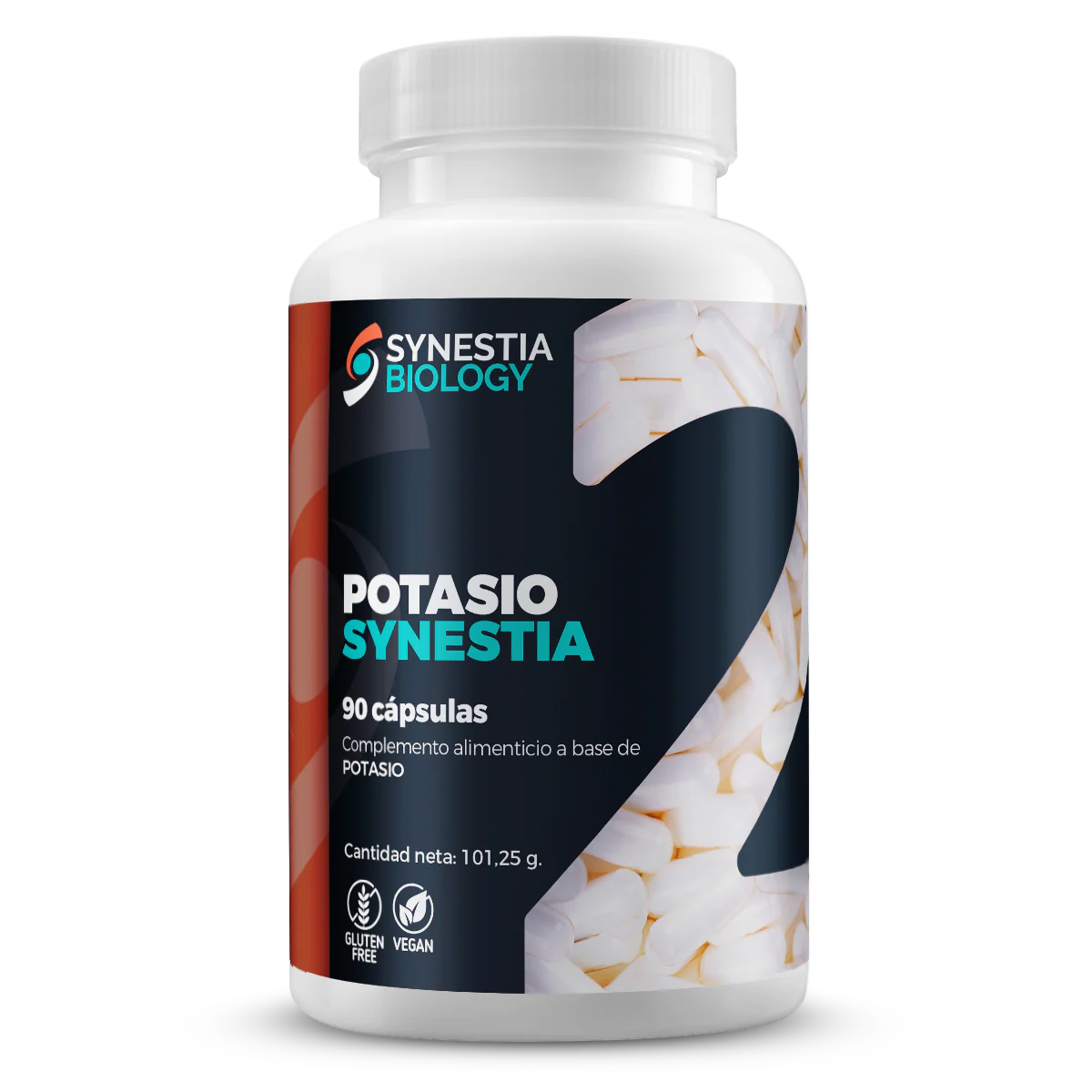 Potasio · Synestia Biology · 90 cápsulas