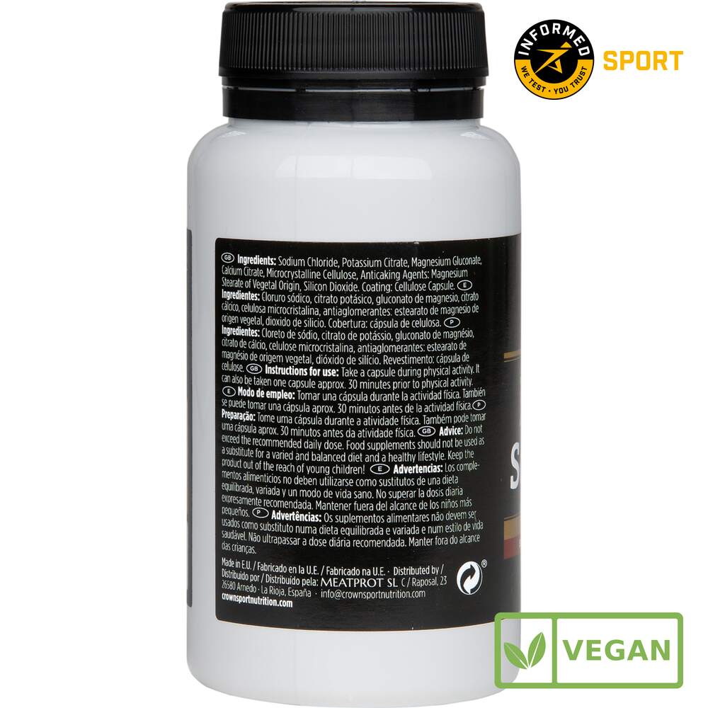 PRO Salt Caps · Crown Sport Nutrition · 60 cápsulas - Image 2