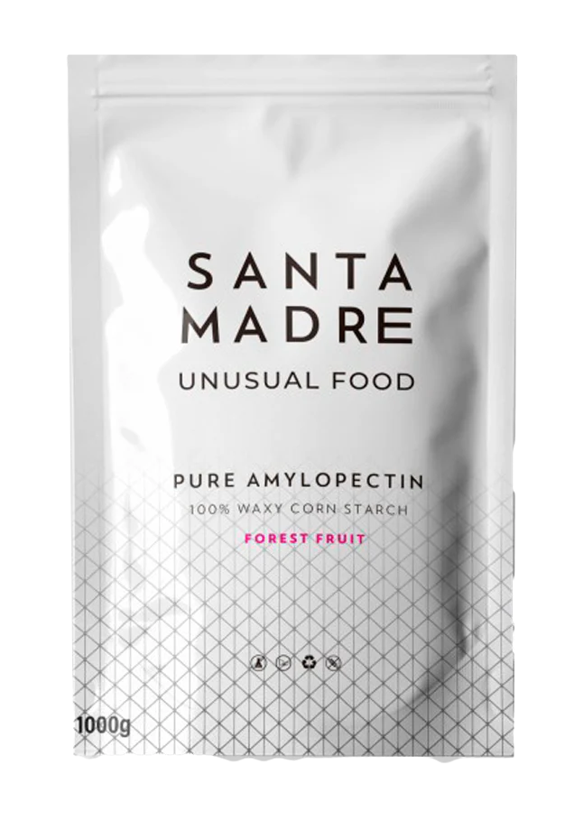 Pure Amylopectin: Sabor Frutas del Bosque · Santa Madre · 1000 gramos