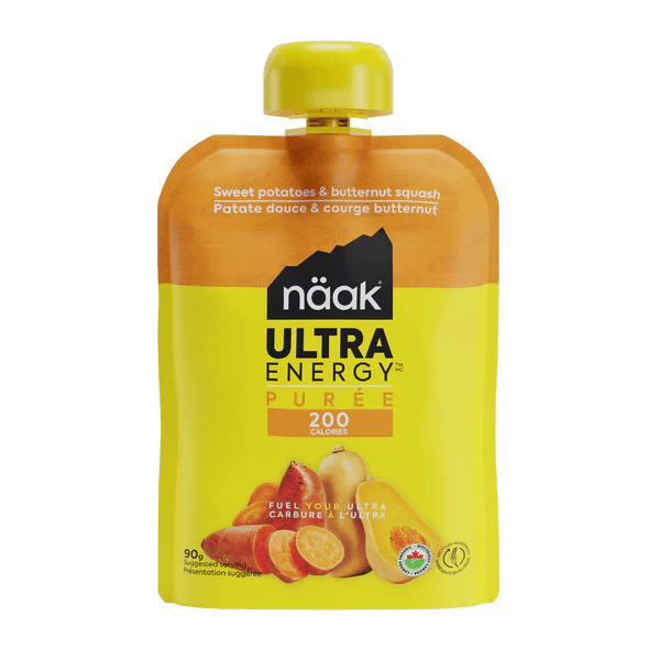 Puré Ultra Energy Boniato-Calabaza · Naak · 90 gramos