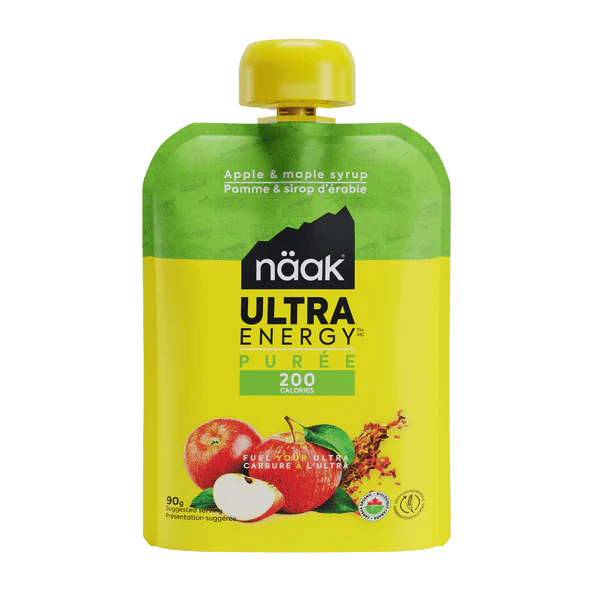 Puré Ultra Energy Manzana y Sirope de Arce · Naak · 90 gramos