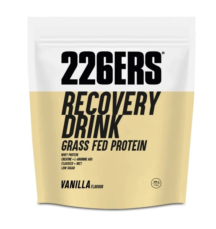 Recovery Drink - Recuperador Muscular: Sabor Vainilla · 226ERS · 500 gramos
