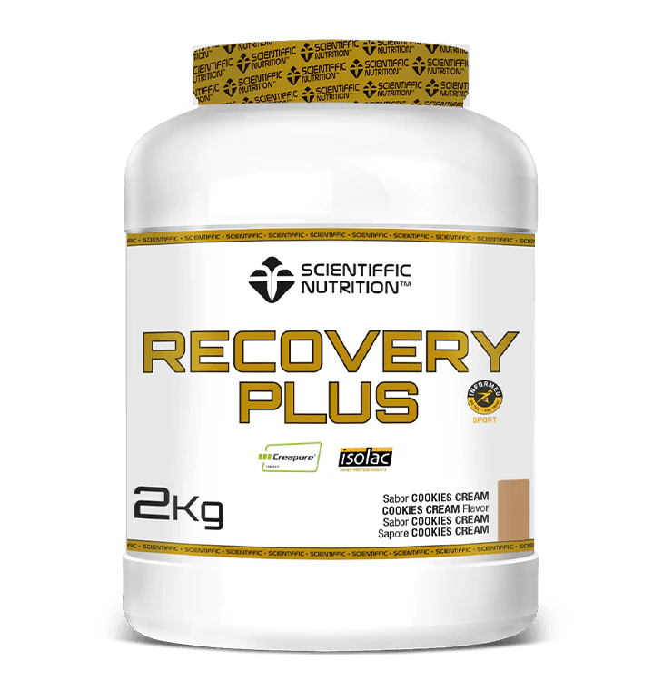 Recovery Plus: Sabor Cookies Cream · Scientiffic Nutrition · 2 kg