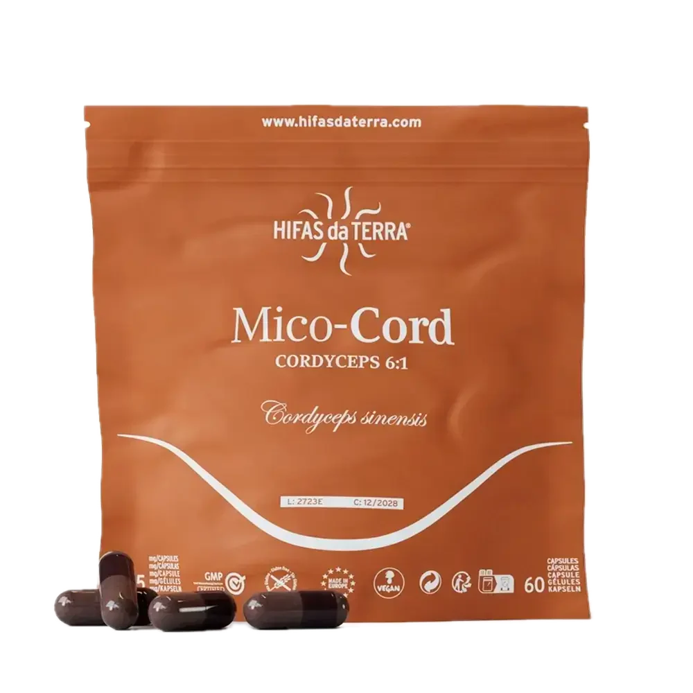 Refill Mico-Cord · Hifas da Terra · 60 cápsulas