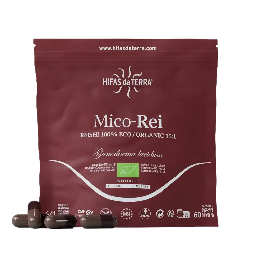Refill Mico-Rei · Hifas da Terra · 60 cápsulas