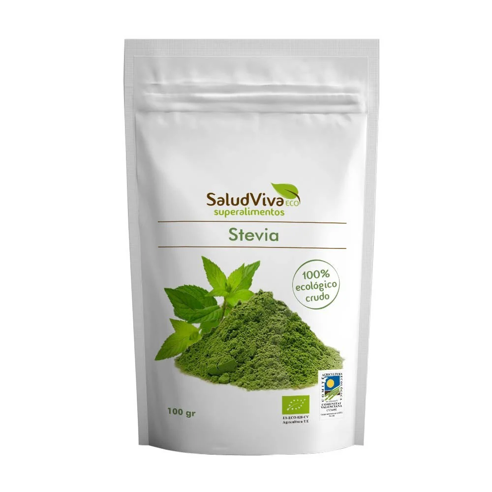 Stevia en Polvo Eco · Salud Viva · 100 gramos