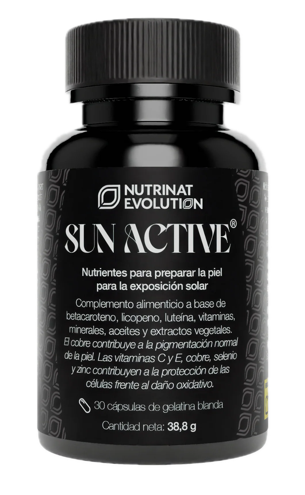 Sun Active · Nutrinat Evolution · 30 cápsulas