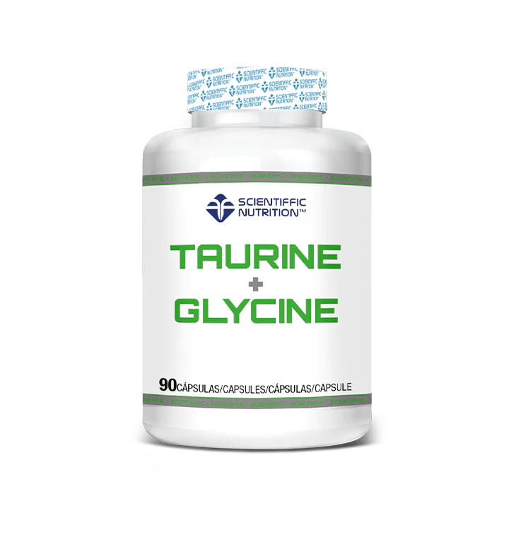 Taurine + Glycine · Scientiffic Nutrition · 90 cápsulas