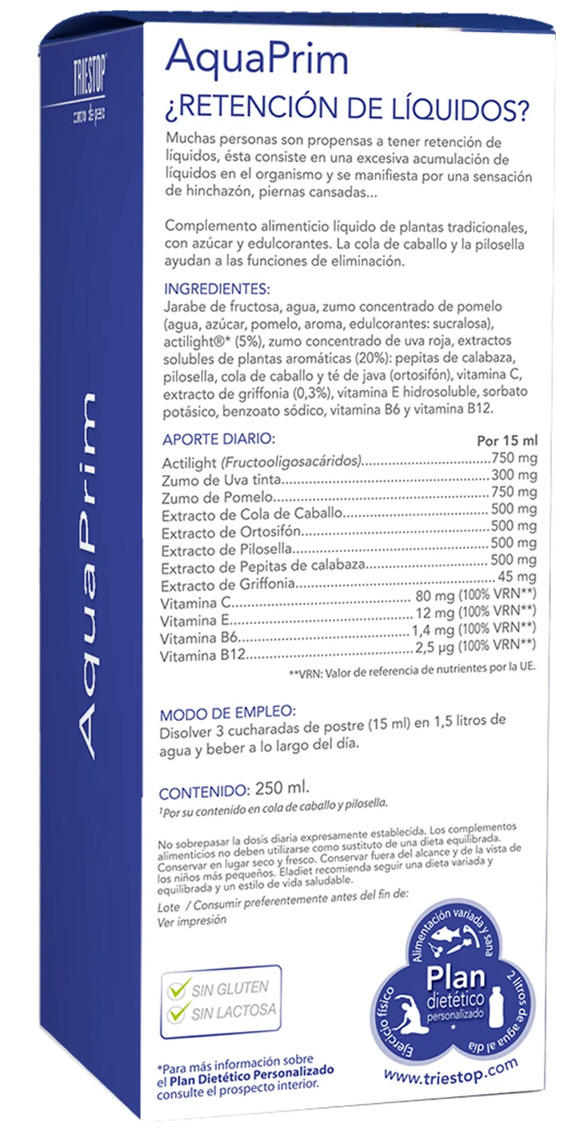 Triestop Aquaprim · Eladiet · 250 ml - Image 2