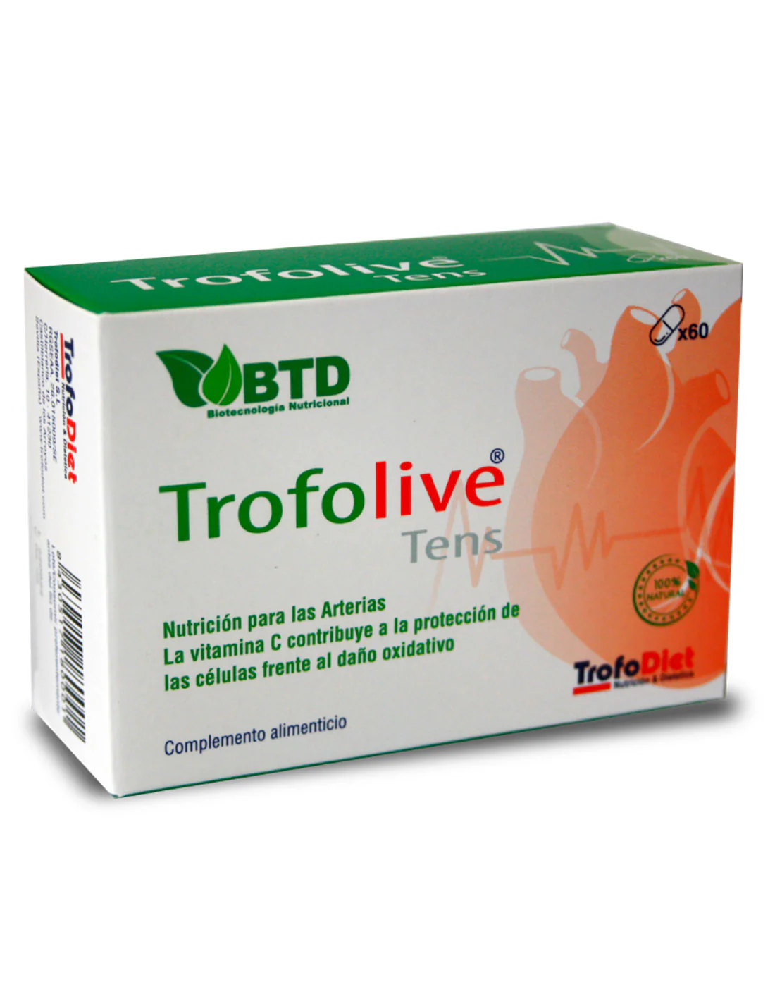 TrofoLive Tens · TrofoDiet · 60 cápsulas
