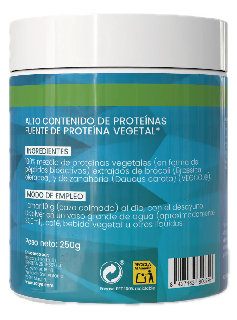 VEGCOL: Colágeno Vegano · Sotya · 250 gramos - Image 2