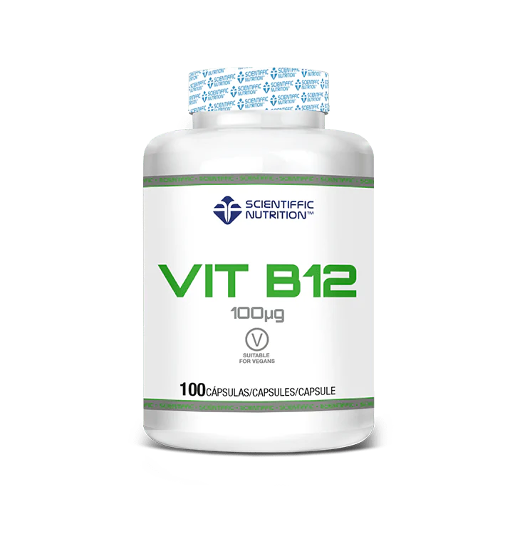 Vit B12 · Scientiffic Nutrition · 100 cápsulas