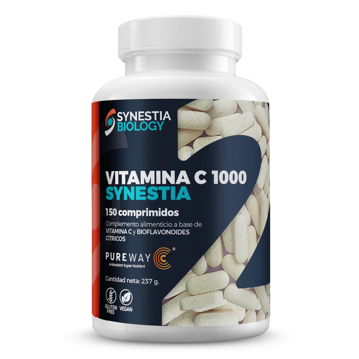 Vitamina C 1.000 · Synestia Biology · 150 comprimidos