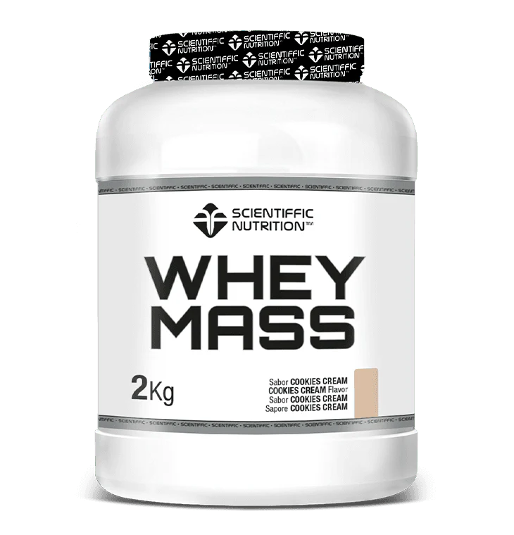 Whey Mass: Sabor Cookies Cream · Scientiffic Nutrition · 2 kg