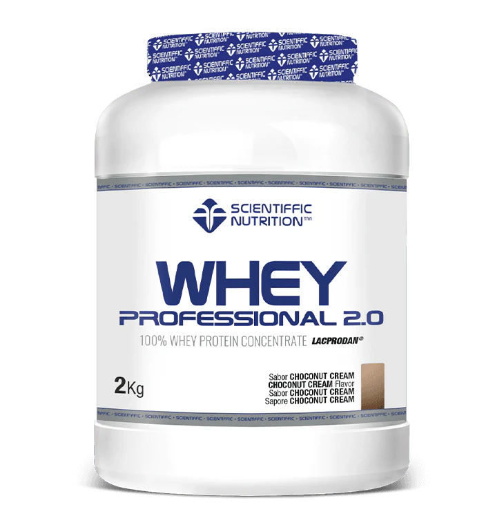 Whey Professional 2.0 Whey Protein: Sabor Choconut Cream · Scientiffic Nutrition · 2 kg