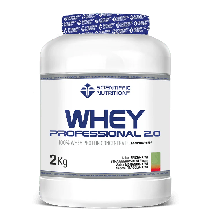 Whey Professional 2.0 Whey Protein: Sabor Fresa-Kiwi · Scientiffic Nutrition · 2 kg
